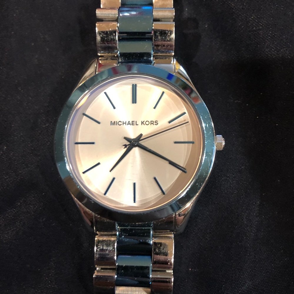 Barely worn Michael kors slimline watch